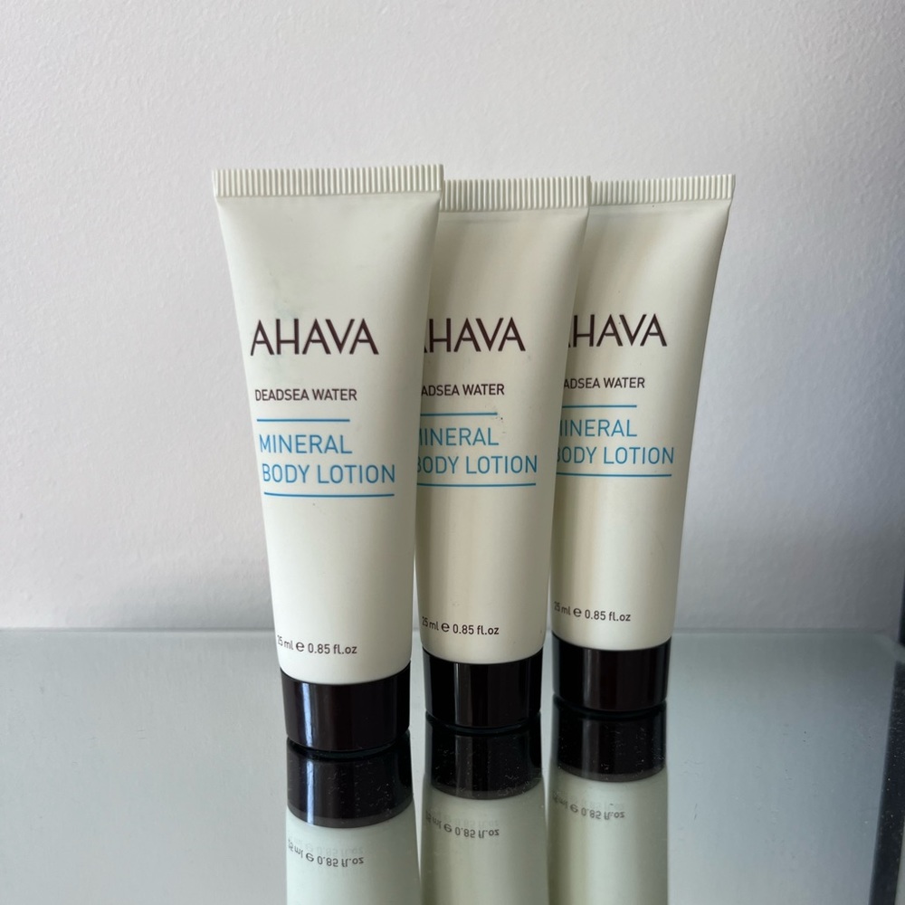 AHAVA Dead Sea Mineral Body Lotion (3 pack)